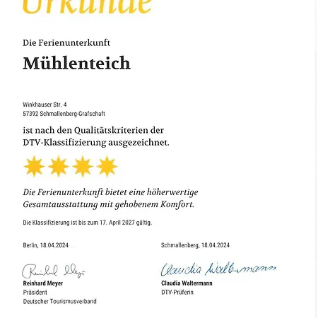 Ruebenkaempers Appartement Schmallenberg